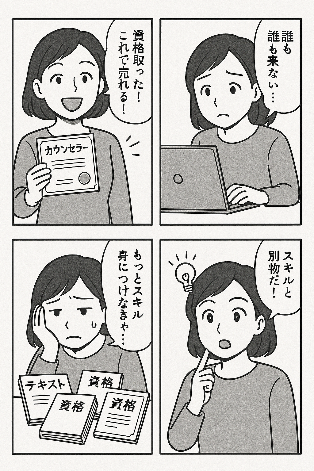 4コマ漫画